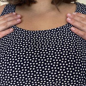 Vintage Polka Dot Tank Top